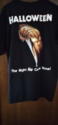 Vintage Halloween Michael Myers Movie Shirt XL Purely and Simply Evil