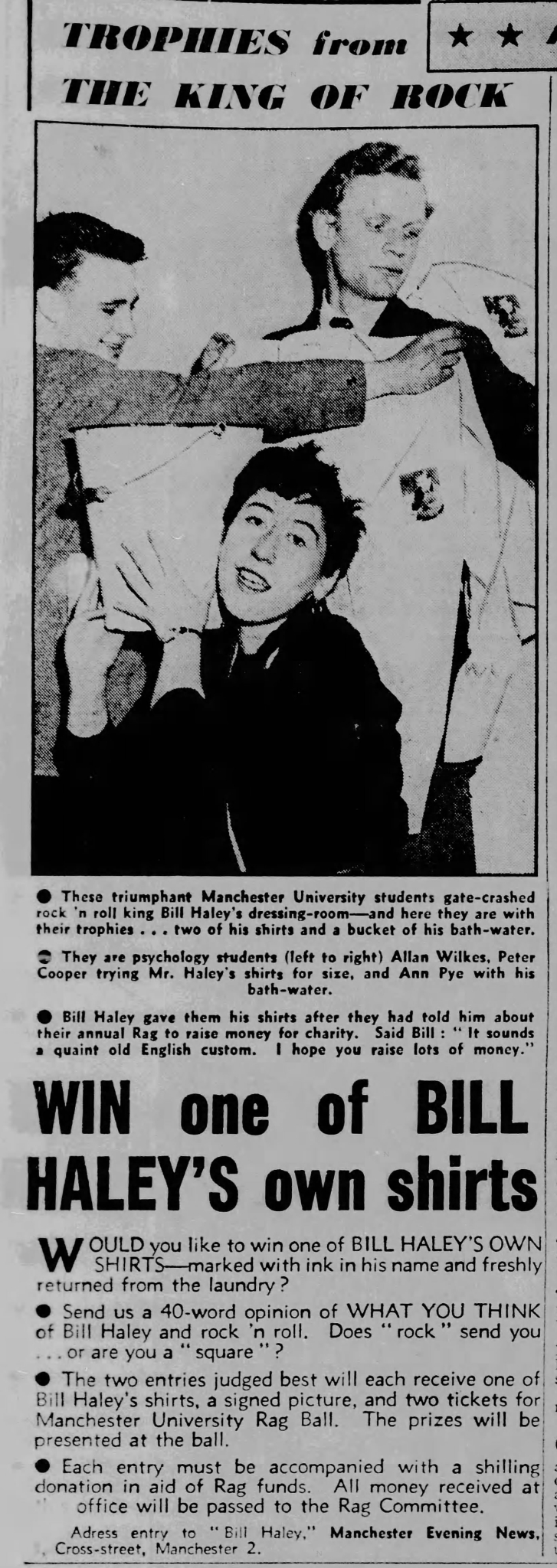 Bill Haley's button down shirt