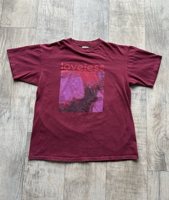 Vintage My Bloody Valentine Loveless Promo T-Shirt Size XL