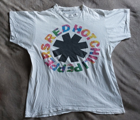 Vintage Red Hot Chili Peppers 1990 European tour t-shirt
