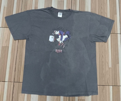 Vintage Kite 1998 Anime Movie Promo Faded Japan Rare 90s Shirt L