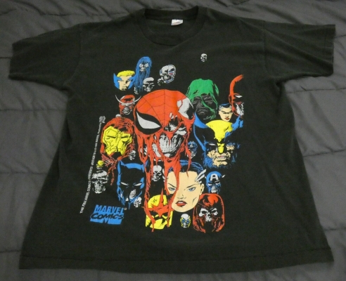 Vintage Marvel Zombie X-men, Avengers, Spider-Man T-Shirt