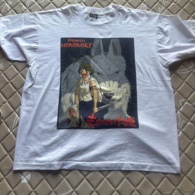 Vintage Princess Mononoke T-shirt Ghibli Anime
