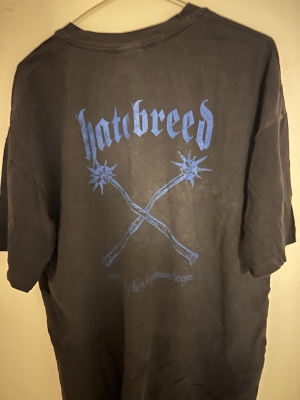 Vintage 90s Hatebreed T-shirt vegan straight edge punk rock