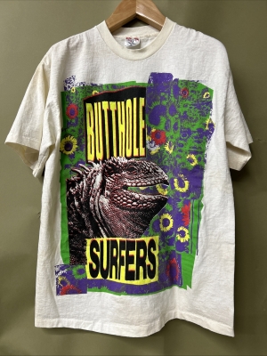 Vintage 1991 Butthole Surfers Band Tour Shirt single stitch Original