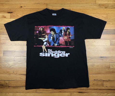 Original Vintage The Wedding Singer Movie Promo T-Shirt XL Rare