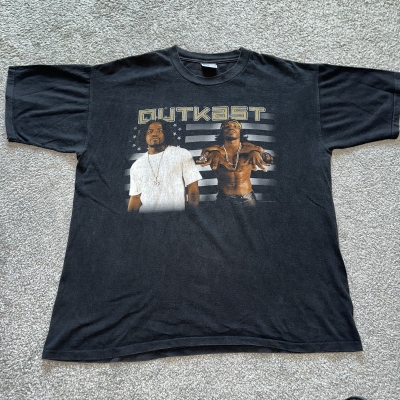Vintage 2001 Outkast Stank Love Tour Rap Tee TShirt Sz XL