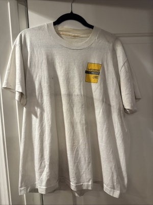 VINTAGE CHRIS FARLEY WORN FIRST SNL T-SHIRT FROM LORNE MICHAELS