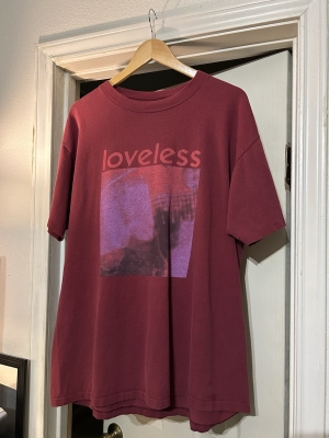 Vintage My Bloody Valentine Loveless Promo T-Shirt Size XL