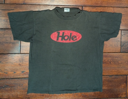 Vintage 1995 Ultra Rare Hole Courtney Love Use Once And Destroy T-Shirt Roseland NYC