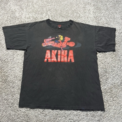 Vintage AKIRA Movie T-shirt USA 80s Fashion Victim Anime Promo