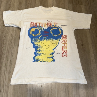 Vintage 1993 Butthole Surfers Independent Worm Saloon T-shirt