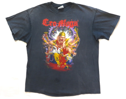 Vintage 1989 Cro Mags T Shirt Best Wishes Tour USA