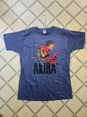 Vintage 1999 Disco Biscuits Akira Anime Shirt XL Blue Otomo Katsuhiro