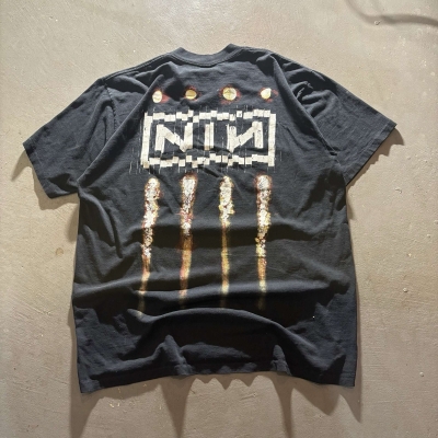 Vintage 1994 Nine Inch Nails Woodstock T-Shirt XL