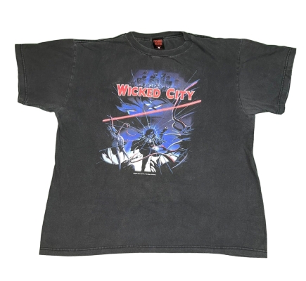Vintage 90s Wicked City Anime T Shirt Fashion Victim