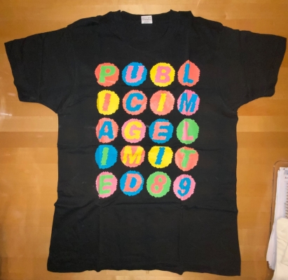 Vtg PIL Public Image Limited 89 Genuine T-shirt XL