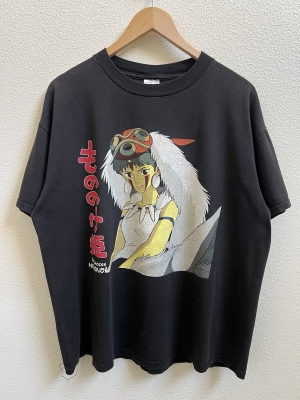 Vintage 1997 Princess Mononoke Smiling San Tee Shirt Size XL 