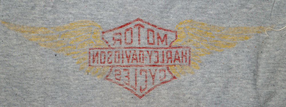 reverse side of flocking print