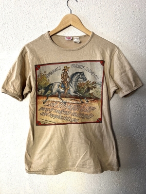 Vintage 70s Levis Made In USA “The Horseman’s Favorite Garments” T-shirt