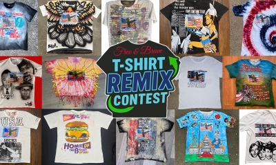 Defunkd Free & Brave T-Shirt Remix Contest