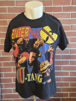 Vintage Wu-Tang Clan Bay Club Vintage Single Stitch Mens XL