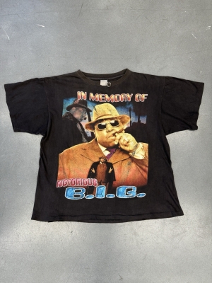 Vintage In Memory Of Notorious BIG Rap T-Shirt