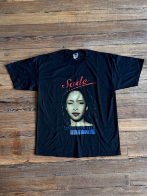 Vintage Sade 2001 Lovers Rock T-Shirt XL
