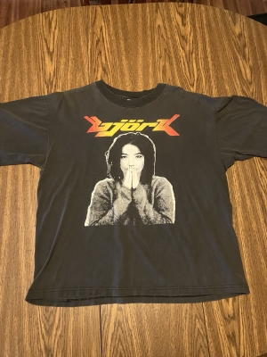 Vintage 1995 Bjork Concert T-shirt Debut Album