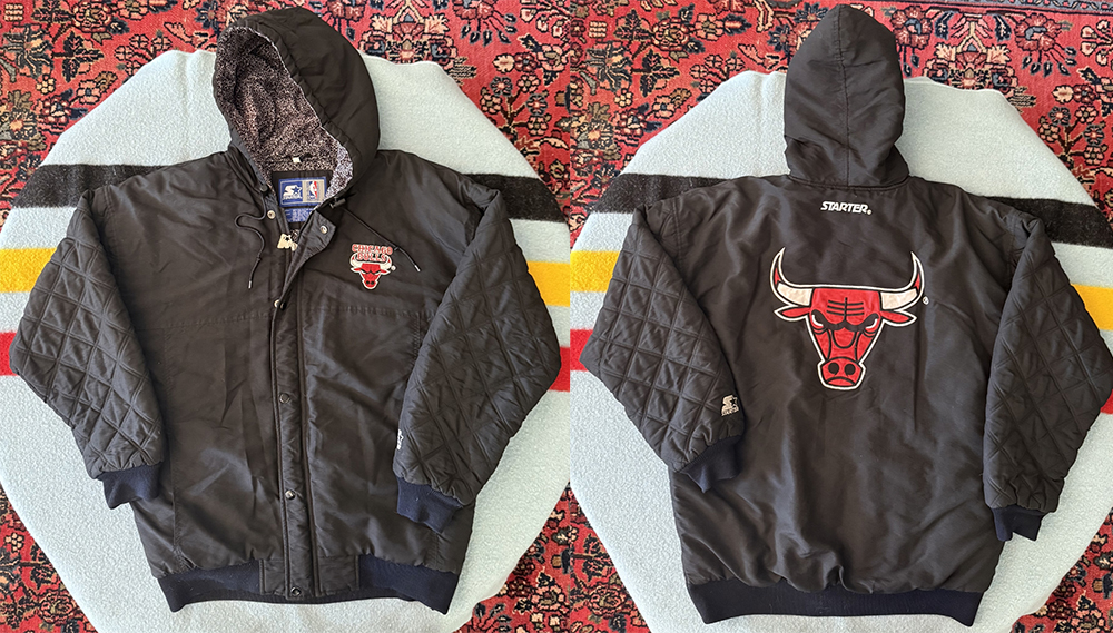 Vintage Bulls Starter Jacket