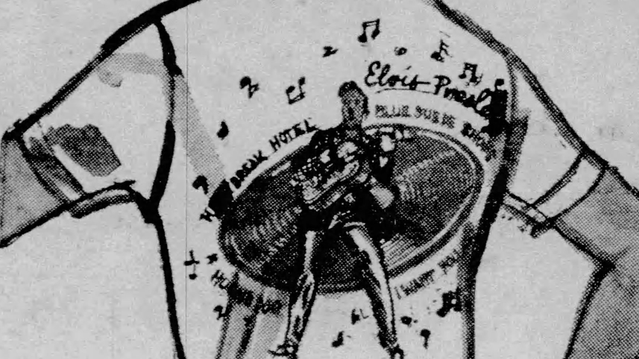 Did Elvis Make the First Rock t-shirts?