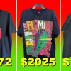 Highest selling vintage t-shirts on eBay in 2025