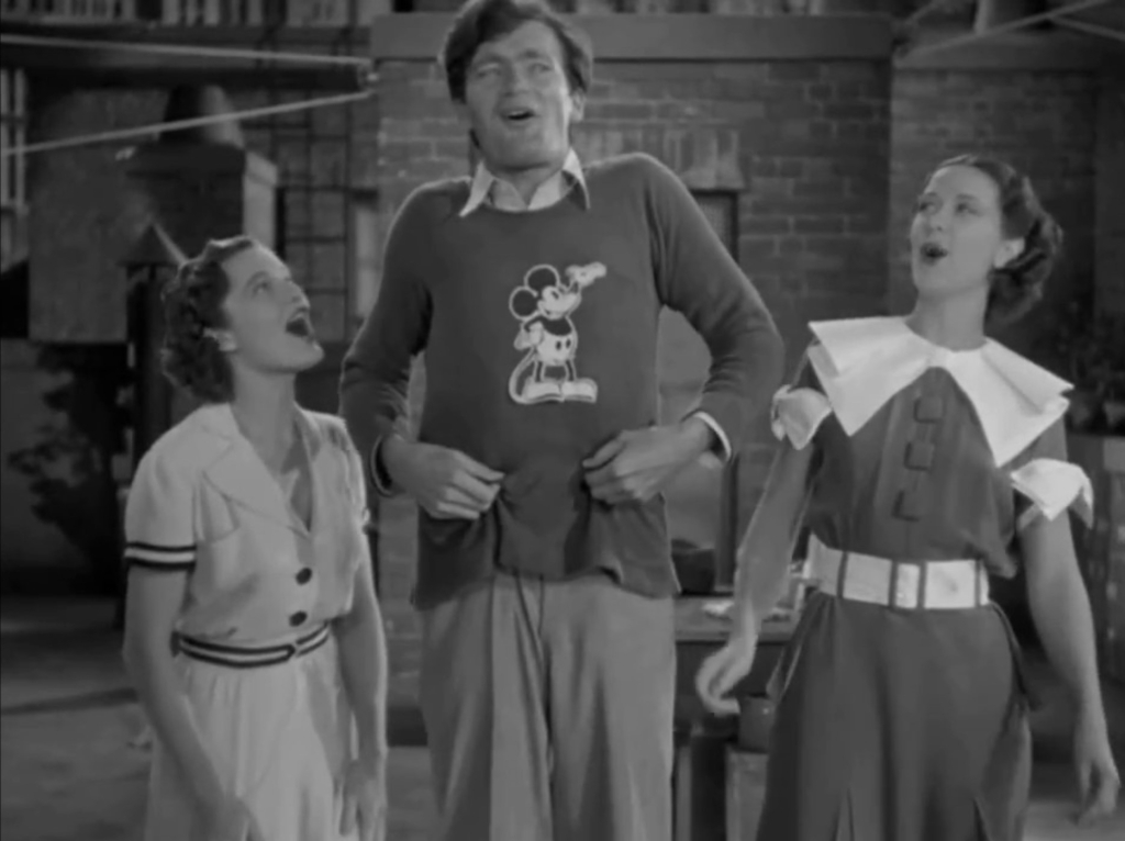 Buddy Ebsen Mickey Mouse shirt