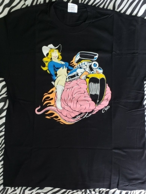 Vintage 1993 BUTTHOLE SURFERS Cowgirl XL T-Shirt By COOP