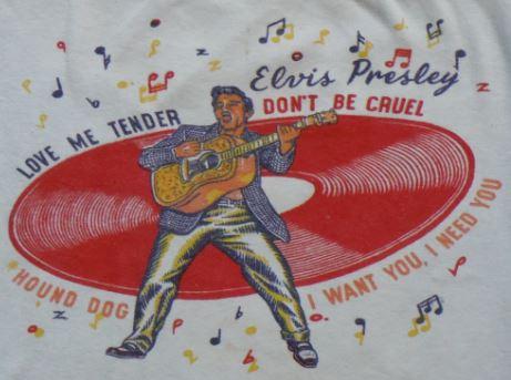 1950 Elvis t-shirt variant 2 "love me tender" 