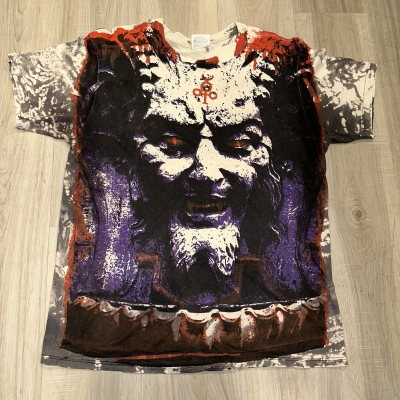 Vintage Louden Satan Mosquitohead AOP T-shirt Sz L