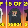 15 Most expensive vintage t-shirts of 2025