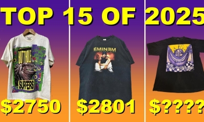 15 Most expensive vintage t-shirts of 2025