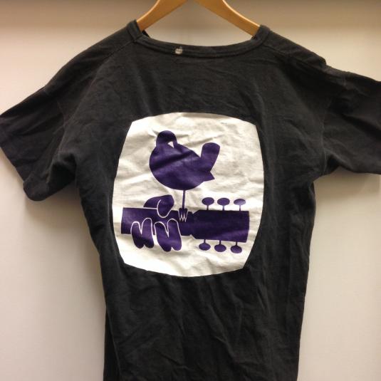 Black Woodstock t-shirt felco tag