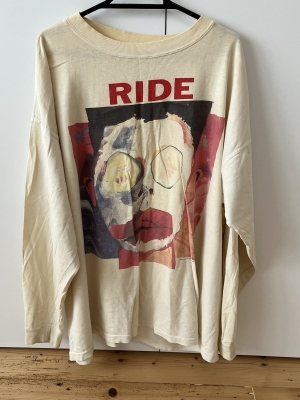 Vintage 90s Ride Long Sleeve T-shirt Going Blank Again Shoegaze Original
