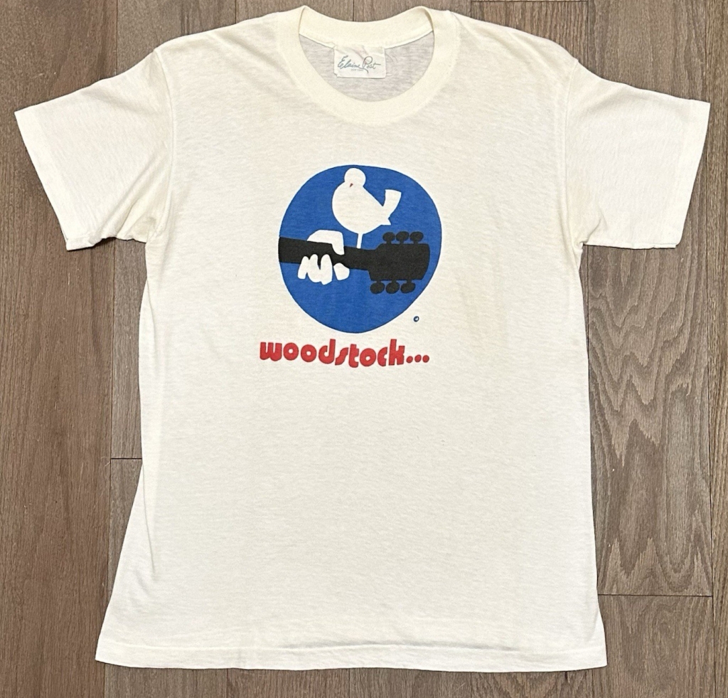 Vintage "woodstock..." movie promo t-shirt
