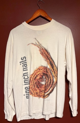 Vintage Nine Inch Nails Further Down The Spiral 1994 T-Shirt Long Sleeve