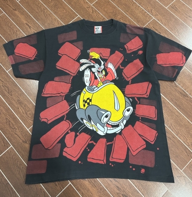 Vintage Disney Who Framed Roger Rabbit Car Toon Spin OSFA Disneyland T-Shirt