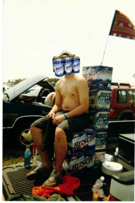 Dude having fun at Bonnaroo