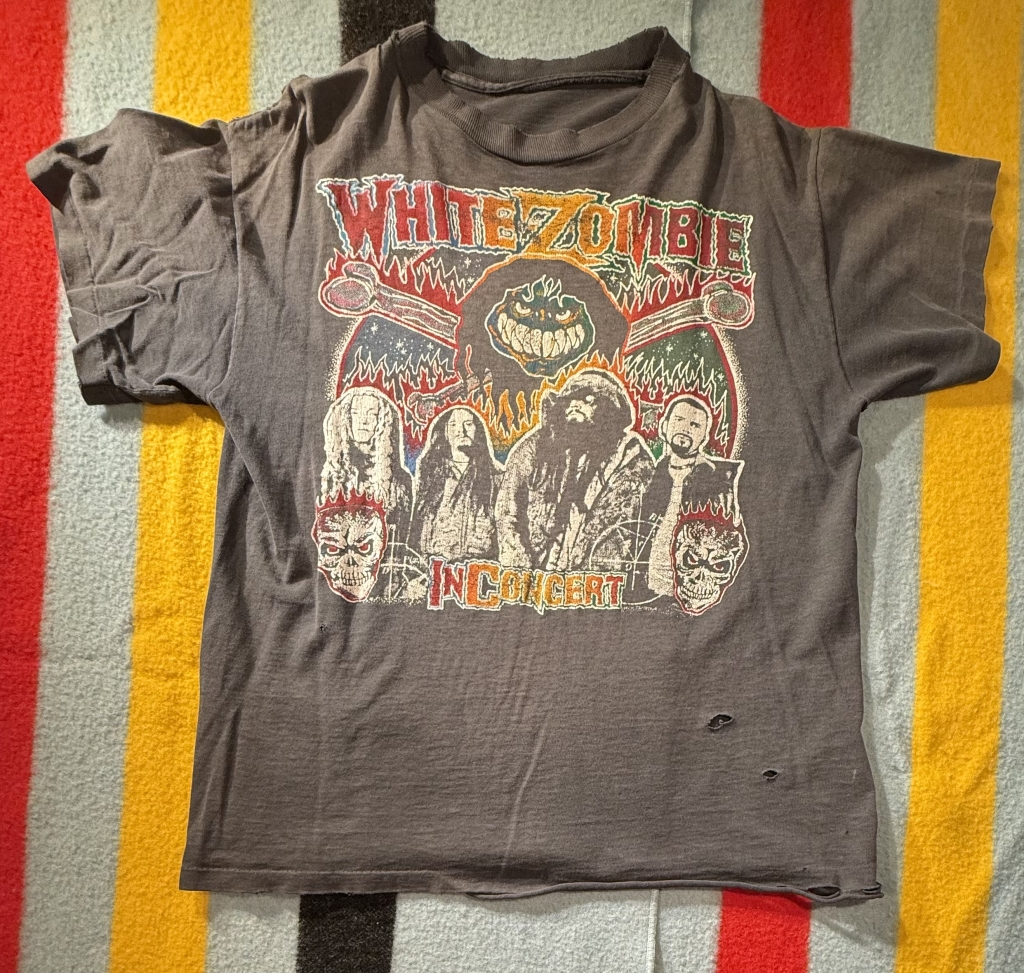 Vintage White Zombie concert shirt