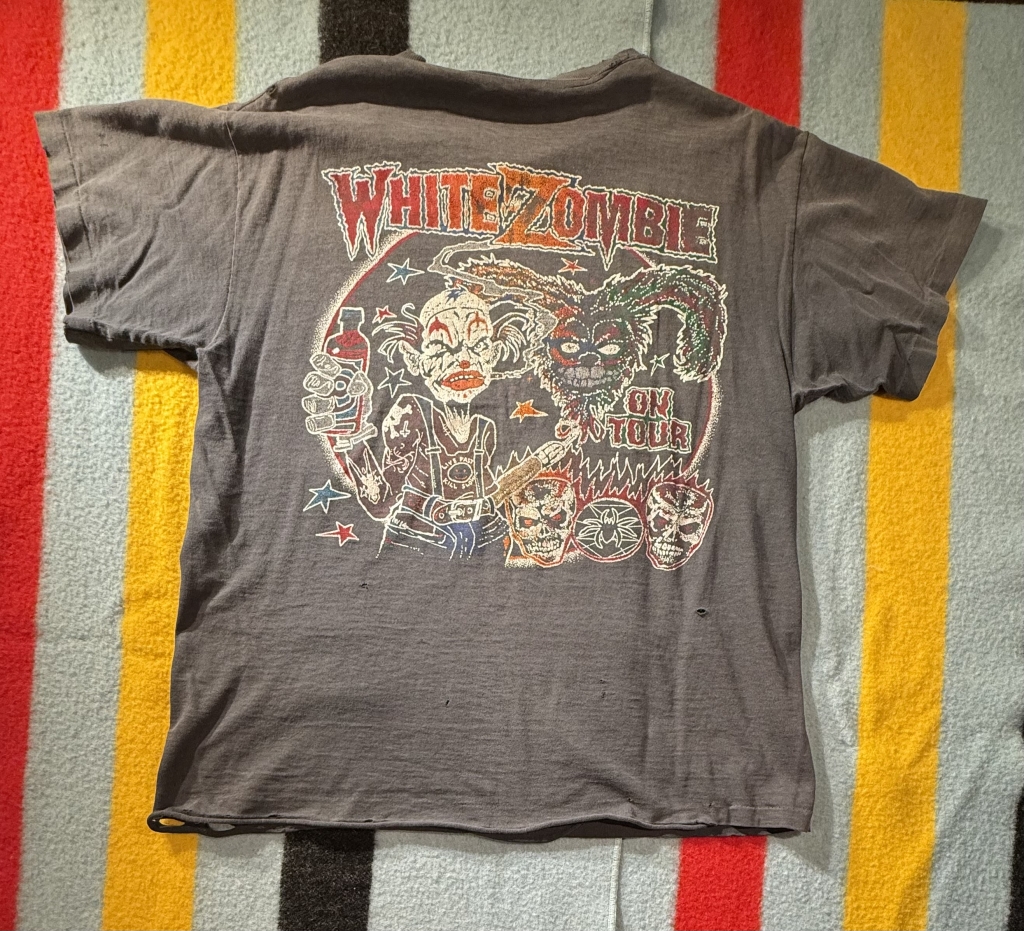Vintage White Zombie concert shirt