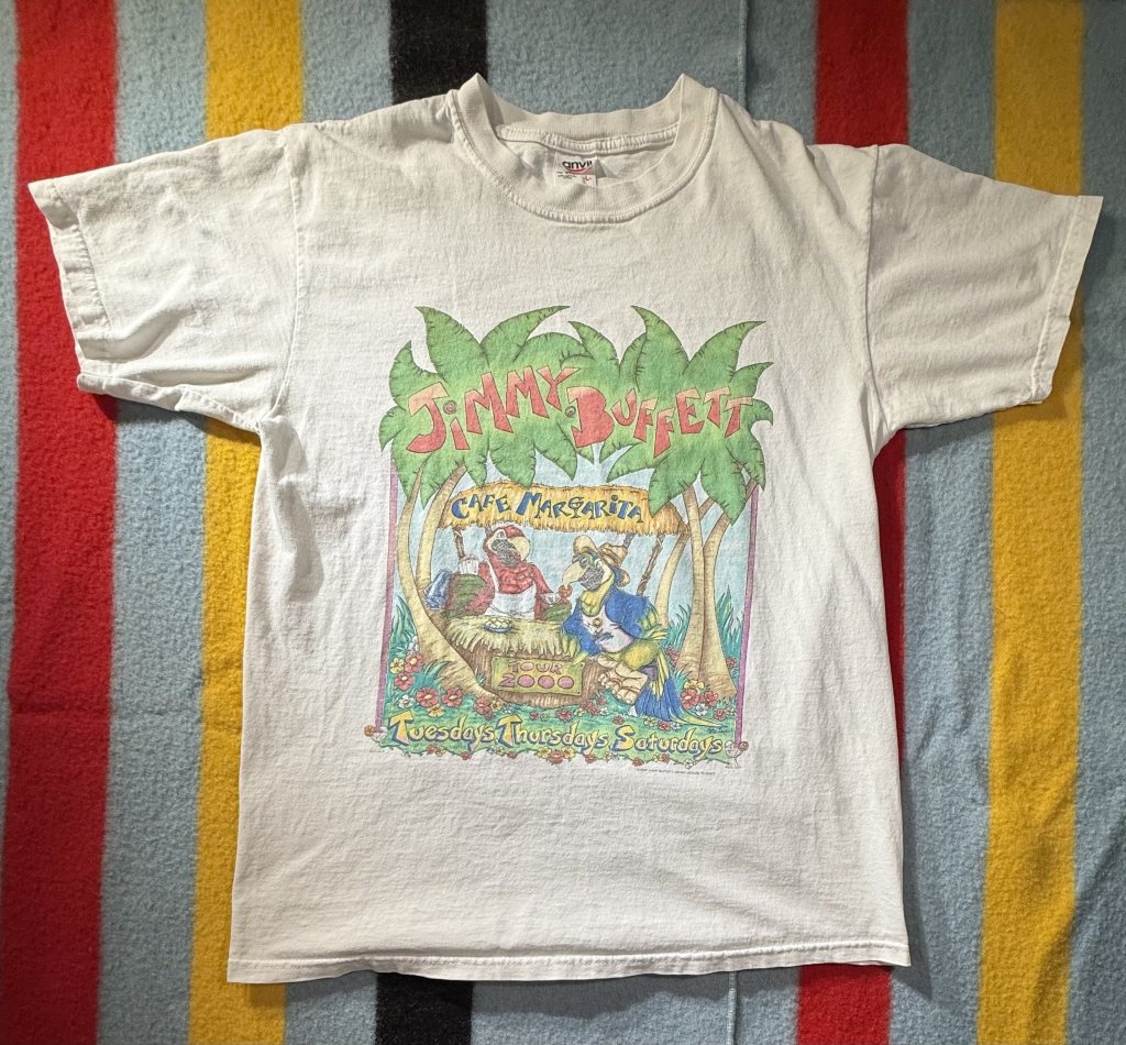 Vintage Jimmy Buffet concert shirt