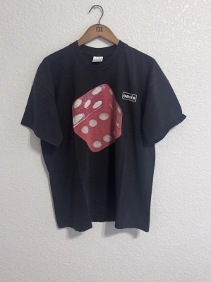 Vintage Oasis Dice Shirt XL 1997 Be Here Now t-shirt