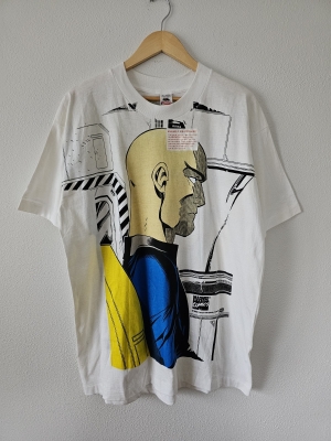 Marvel Comic Images 1995 Professor X Sabretooth T-Shirt Megaprint XL NWT