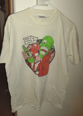 Vintage Dark Horse Comics THE MASK Jim Carrey Employee T-Shirt Rare